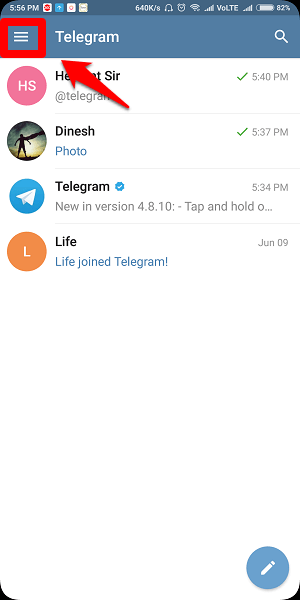 Πώς να απενεργοποιήσετε την τελευταία εμφάνιση στο telegram
