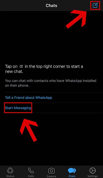 Étapes WhatsApp pour sauvegarder les messages