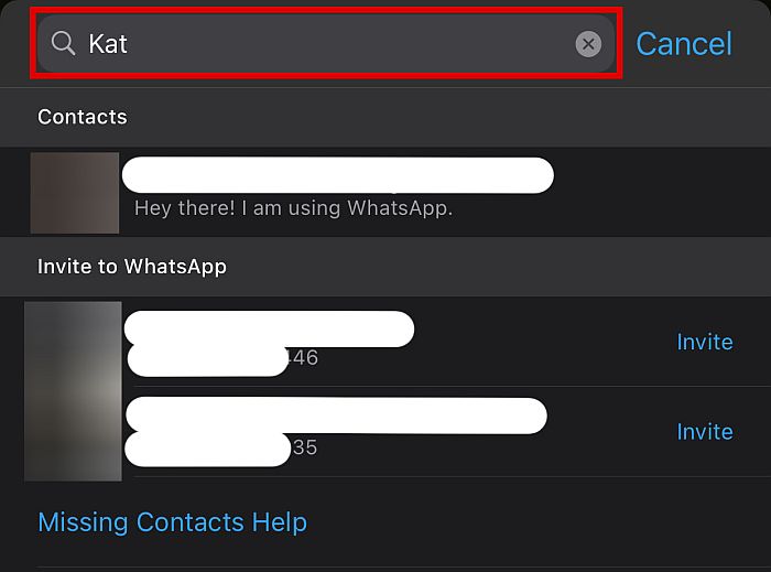 Mensaje emergente de Android que solicita instalar WhatsApp