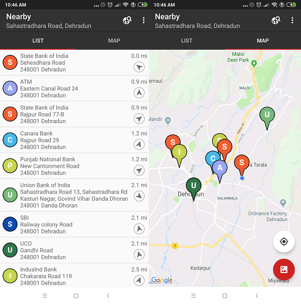ATM Locator Vyhledávač bankomatů