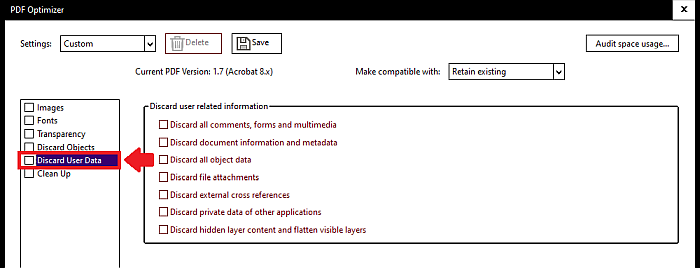 Acrobat forkaster brukerdata 2