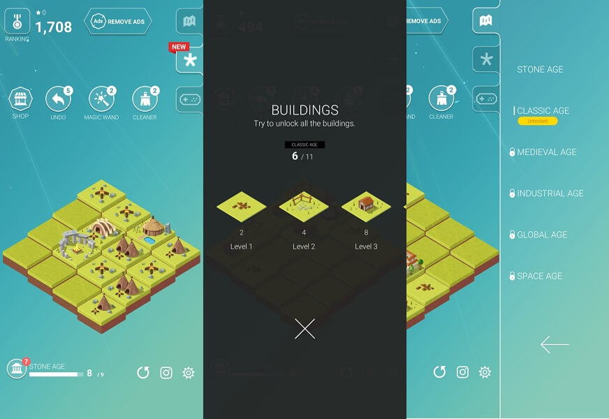 Des jeux comme 2048 mais plus gros - Age of 2048 - Civilization City Building Games