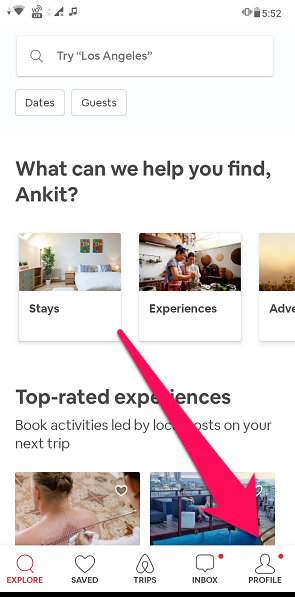 Airbnb-profielpictogram