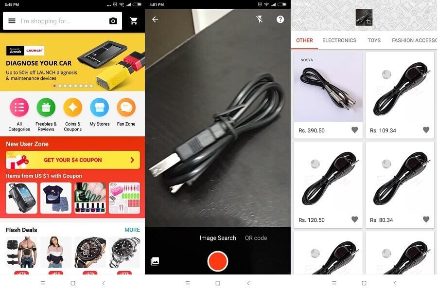 AliExpress - Wish gibi siteler ve uygulamalar