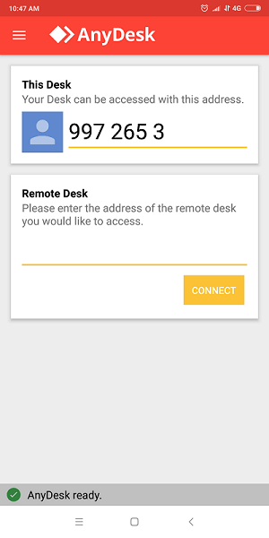 AnyDesk-bedste skærmspejlingsapp til Android og iphone