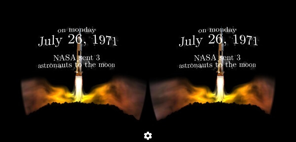 Apollo 15 månlandning VR