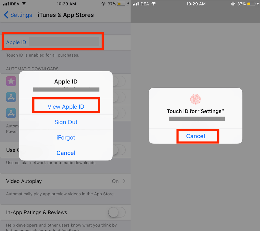 iPhone 또는 iPad의 App Store 및 iTunes 구매 내역