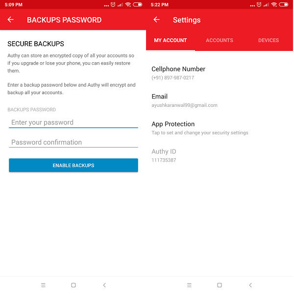 Authy - 最好的身份驗證器應用程序 Android