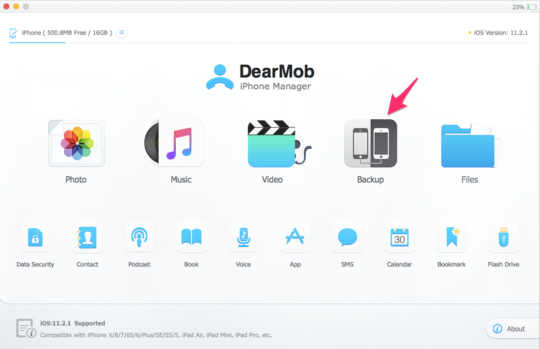 使用加密備份 iPhone - DearMob 評論