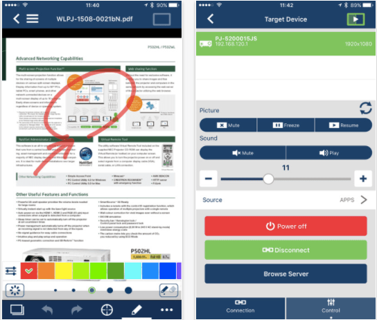 Le migliori app per proiettori per telefoni - MultiPresenter