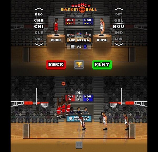 Hüpfbasketball
