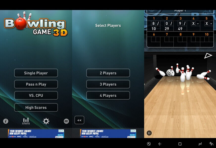Bowling spil 3D