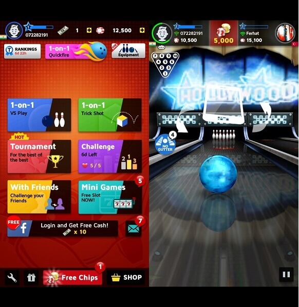 Bowling King - Bedste bowlingspil til Android