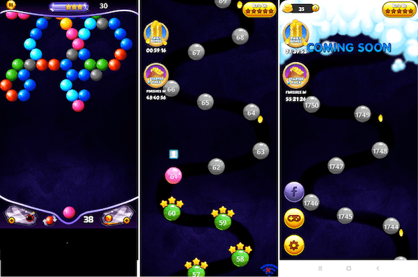 Aplicación Bubble Shooter Classic para Android