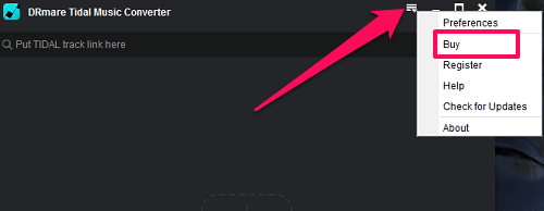 Acheter le convertisseur DRmare Tidal