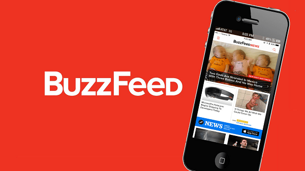 Приложение Buzzfeed для новостей