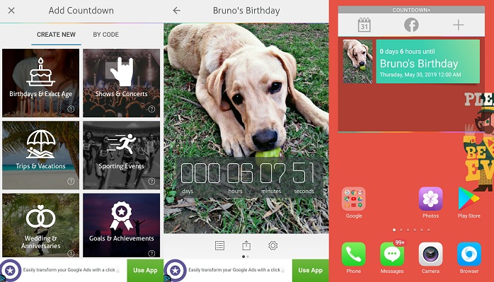 Countdown + Widget Calendar Lite - أفضل تطبيق عداد يوم