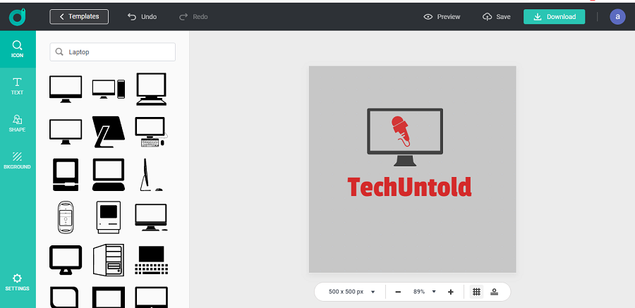 Criar logotipo