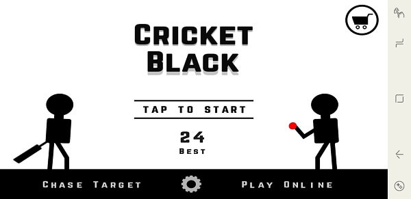 Cricket Schwarz