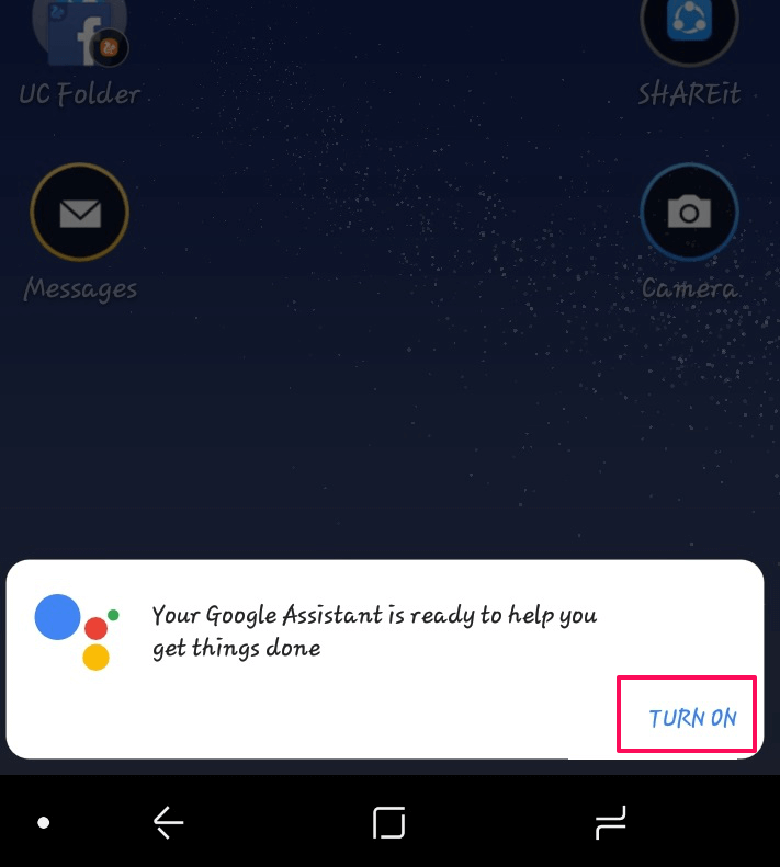 啟用 Google 助理