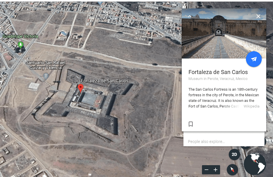 Exploração no Google Earth