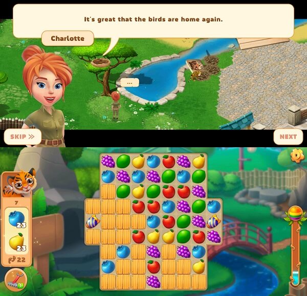 Family Zoo - jeux similaires aux homescapes