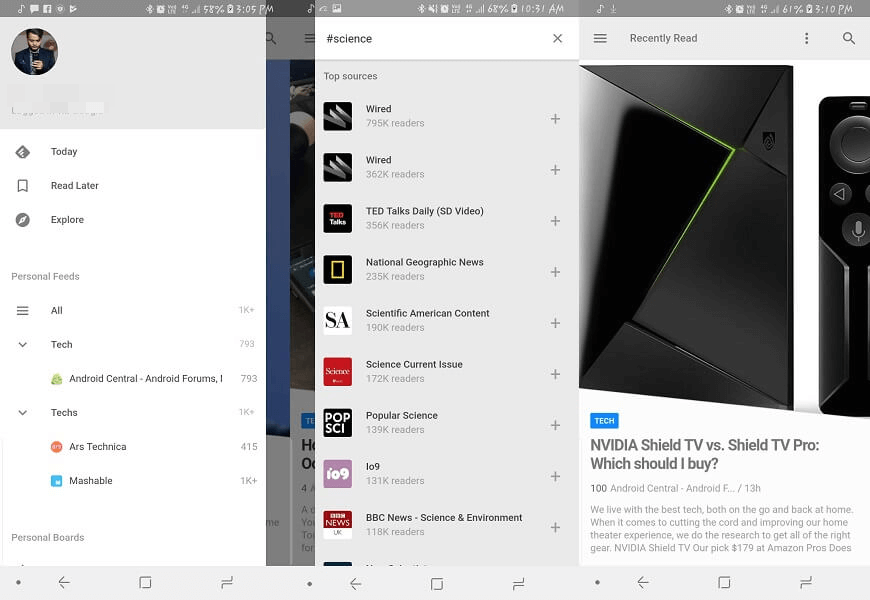Feedly - 最好的 RSS 阅读器 android