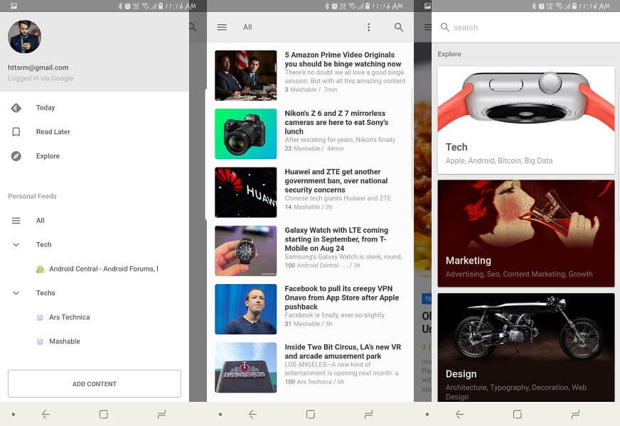Feedly - أخبار التكنولوجيا