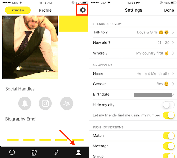 Keressen barátokat a Snapchaten a felhasználónevük nélkül