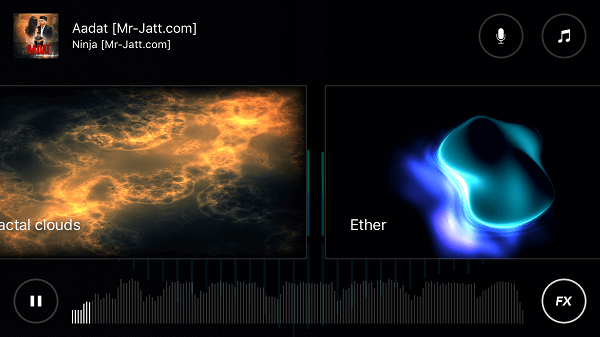 免费的 Absorbed Music Visualizer - iPhone iOS