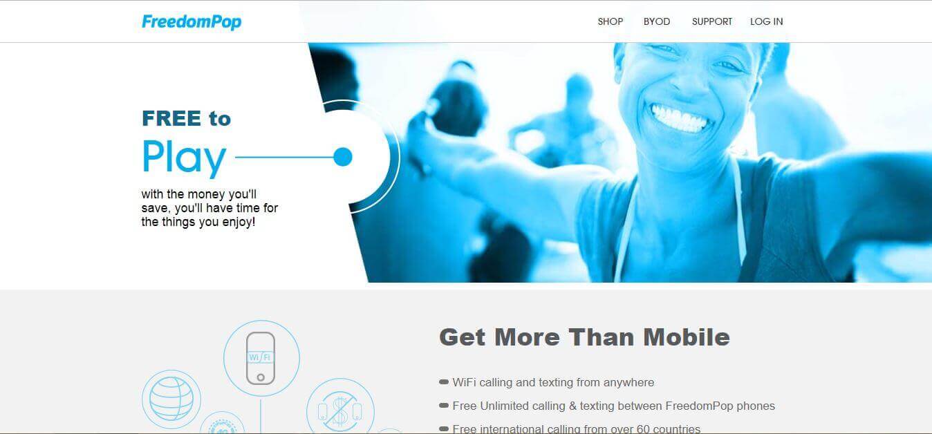 FreedomPop - 谷歌语音替代品