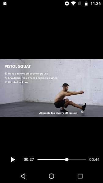 Freeletics κριτική - βίντεο προπόνησης