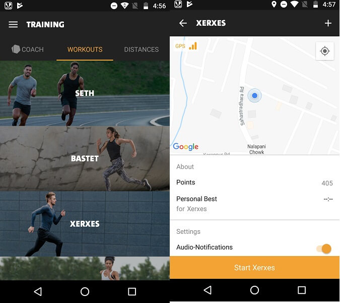 Freeletics τρέξιμο