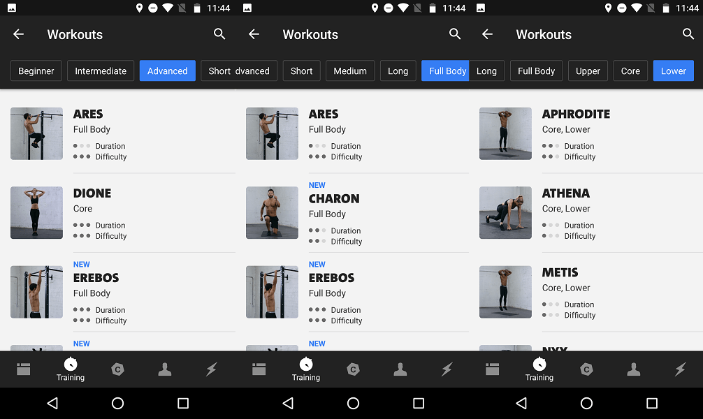 Προπονήσεις Freeletics
