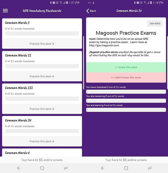 GRE Ordförråd Flashcards