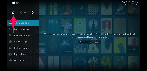 إضافات Kodi