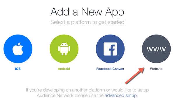 Szerezze be a Facebook App ID-t és az App Secretet