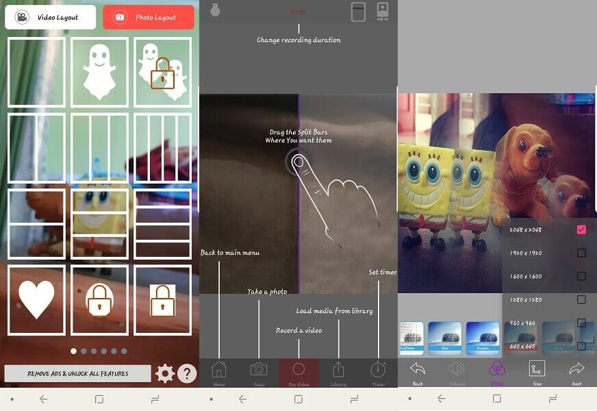 Ghost Lens - 最好的分割图片应用程序