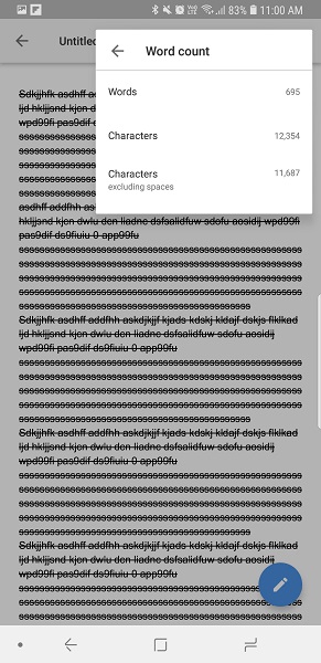Google-documenten - smartphone-applicatie