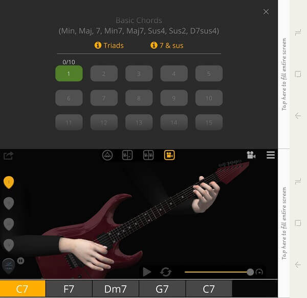 Guitar 3D - najlepsza aplikacja do nauki gry na gitarze dla początkujących