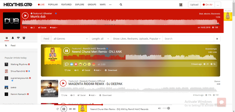 Hearthis.at - soundcloud 之类的网站
