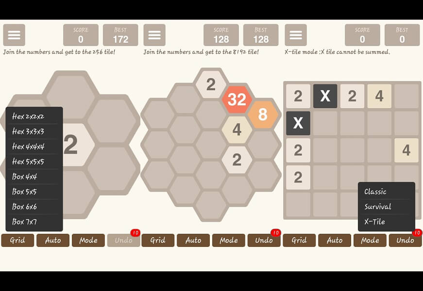 Hexic 2048 - Jeux comme 2048