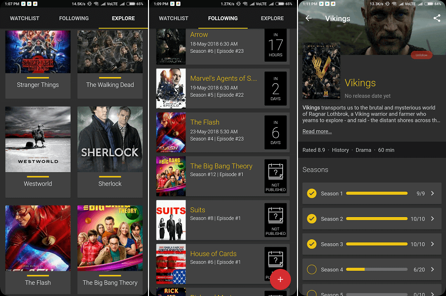 Hobi - Beste tv-serie-tracker