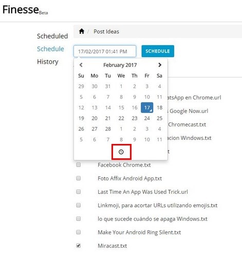 Een Dropbpx-document plannen voor verwijdering