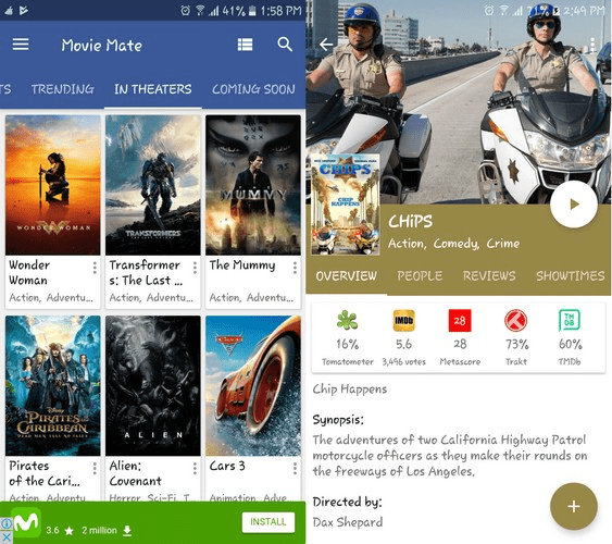 تطبيقات IMDb البديلة