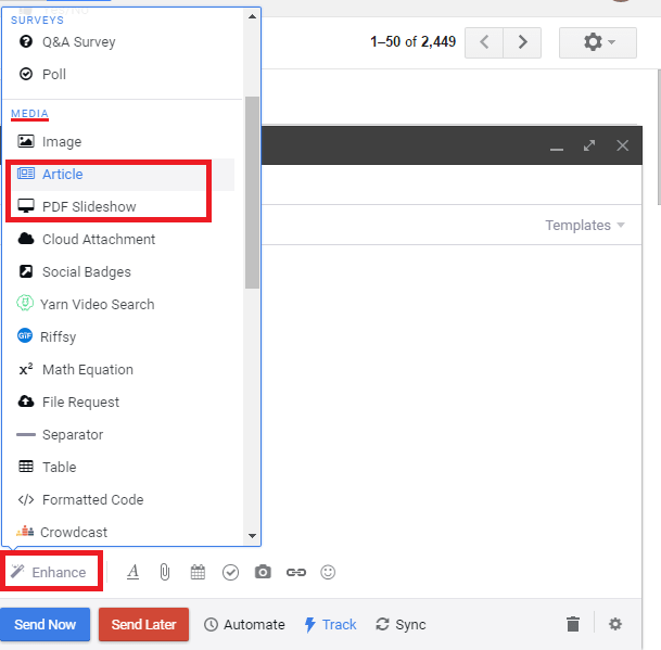 PDF beágyazása a Gmail e-mailjébe