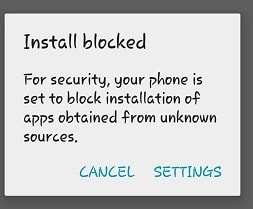 Installer des applications bloquées sur Android