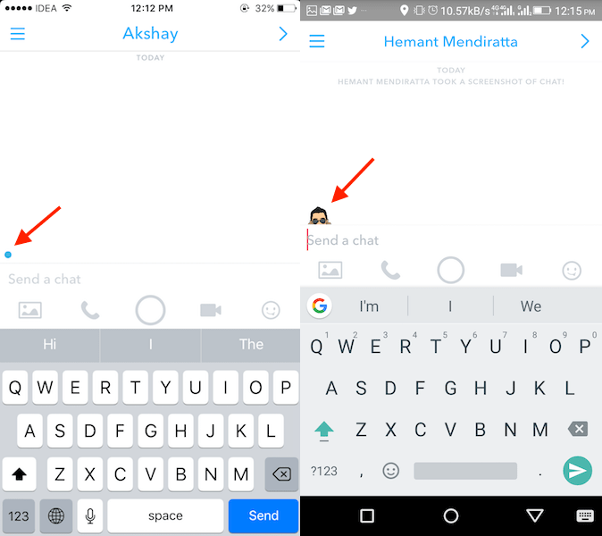 كيفية معرفة ما إذا كان شخص ما متصلاً بالإنترنت على Snapchat
