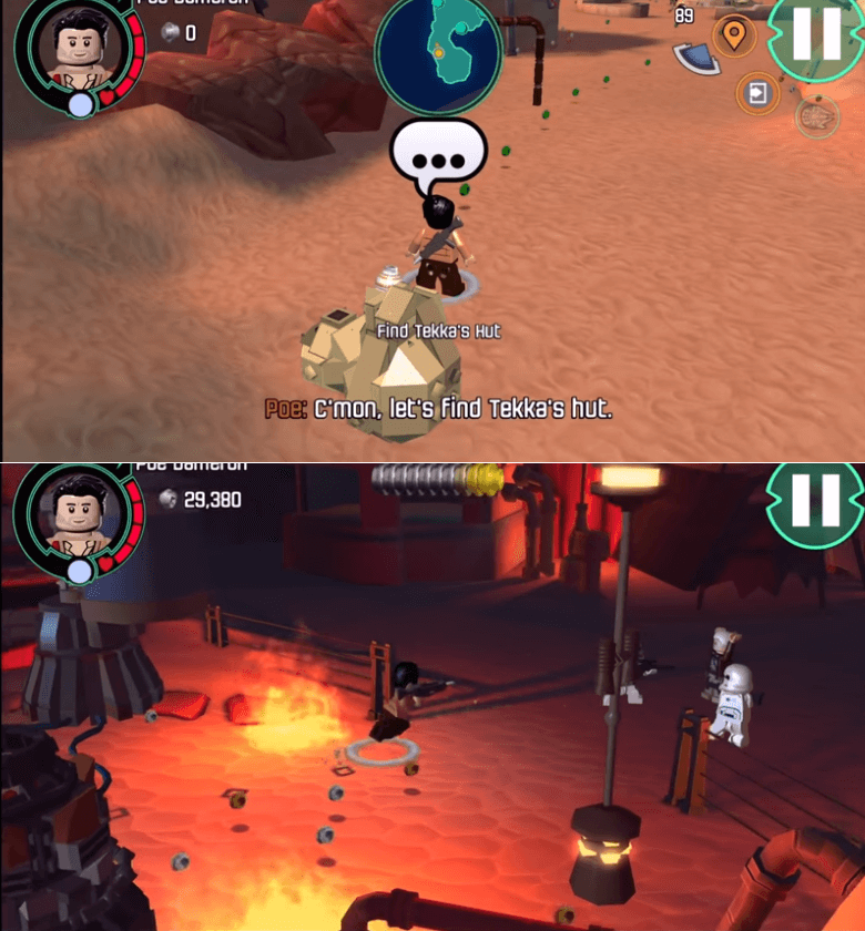 Лучшие игры по «Звездным войнам» для Android — LEGO Star Wars