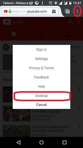 Hogyan hallgathat YouTube-videókat a háttérben